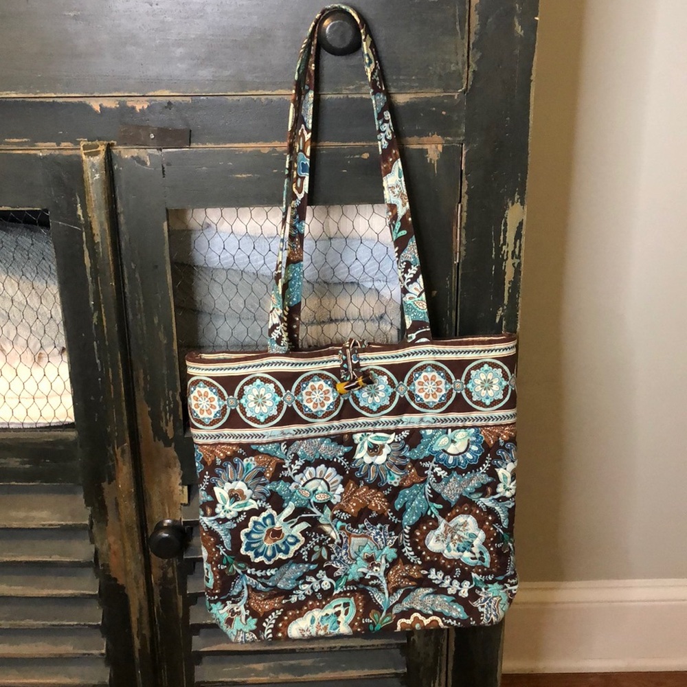 Euc Java Blue Tote - image 1